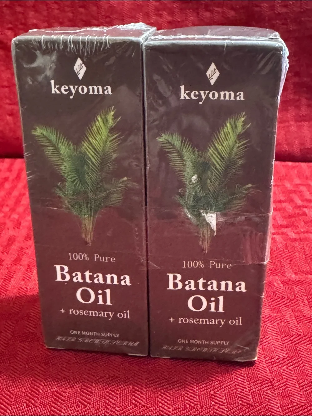 Keyoma Batana Oil + Rosemary Oil - Pure Brown Nourishing Body & Hair Oil